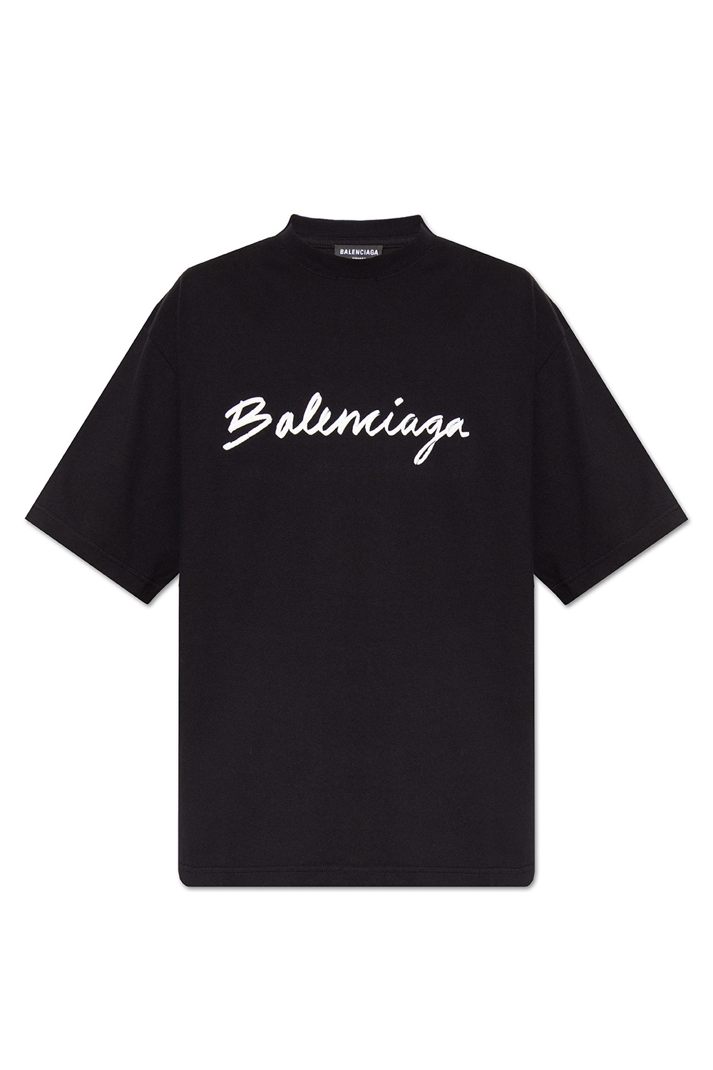 ce t shirt noir Black Logo T shirt Balenciaga IetpShops Zambia